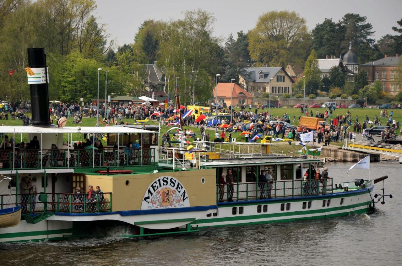 Ferienwohnung Am Dresdner Elbhang Dresde Extérieur photo